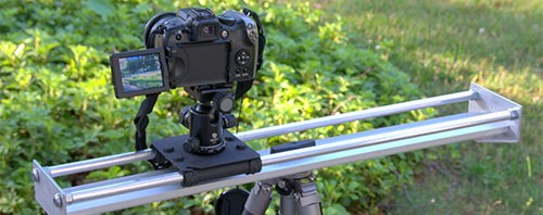 camera on slider bar